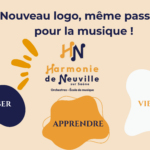 Nouveau logo, même passion pour la musique