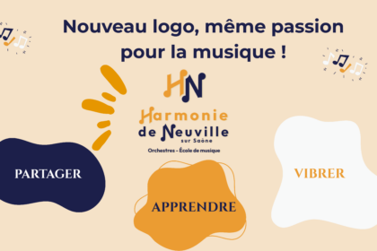 Nouveau logo, même passion pour la musique