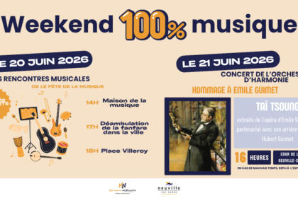 week end musical 20 et 21 juin 2026