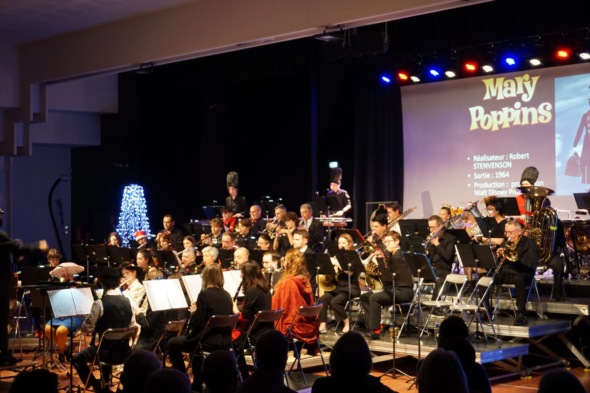 concert de fin d'année de l'orchestre d'harmonie et de la classe orchestre